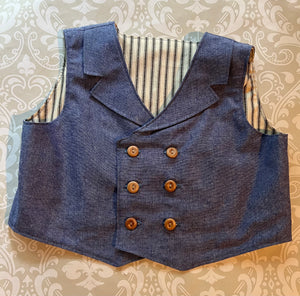 Christopher Legend double breasted waistcoat