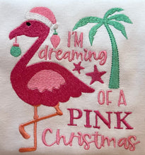 I’m dreaming of a pink flamingo Christmas outfit