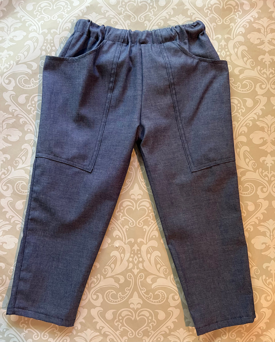 Christopher Legend Linen or Chambray big pocket pant – O Sew Crazy Ltd. Co.