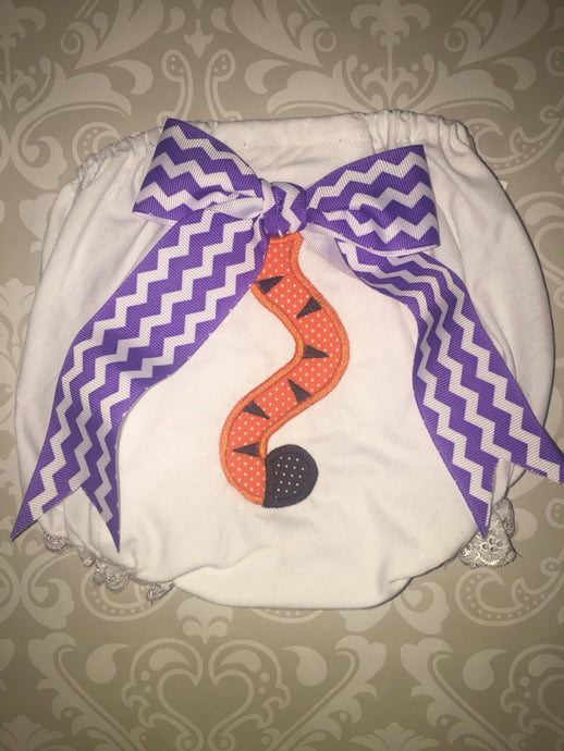 Tiger Tail applique bloomers