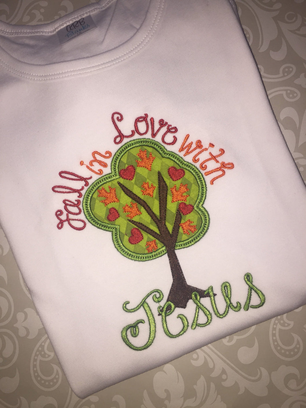 Fall in Love with Jesus tee