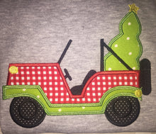 Christmas Jeep tee