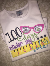 100 days of school ruffle tee