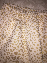 Gold Cheetah print  skirt