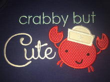 Crabby but cute bubble romper