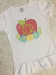 Monogram Apple Back to school outfit