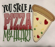 You Stole a Pizza my heart Valentine raglan
