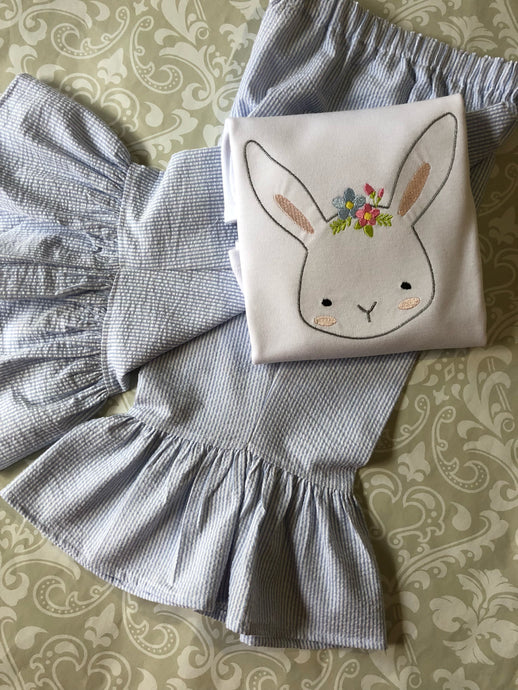 Girl's Easter bunny  outfit