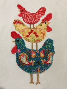 Chicken Applique outfit