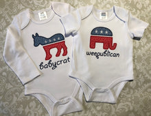 Babycrat or Weepublican baby bodysuit